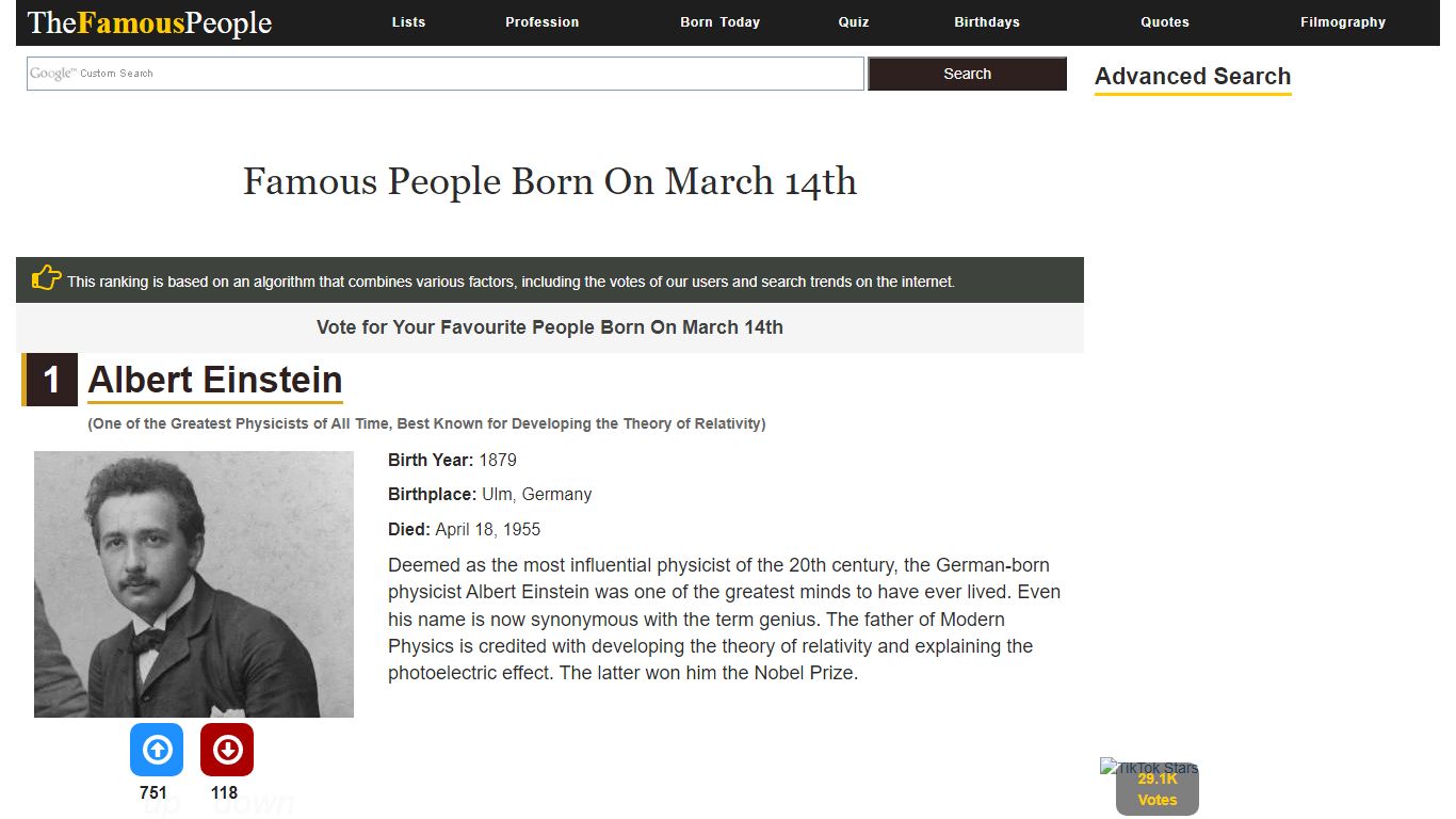 March 14 Birthdays Of Famous People - Characteristics And Personality ...